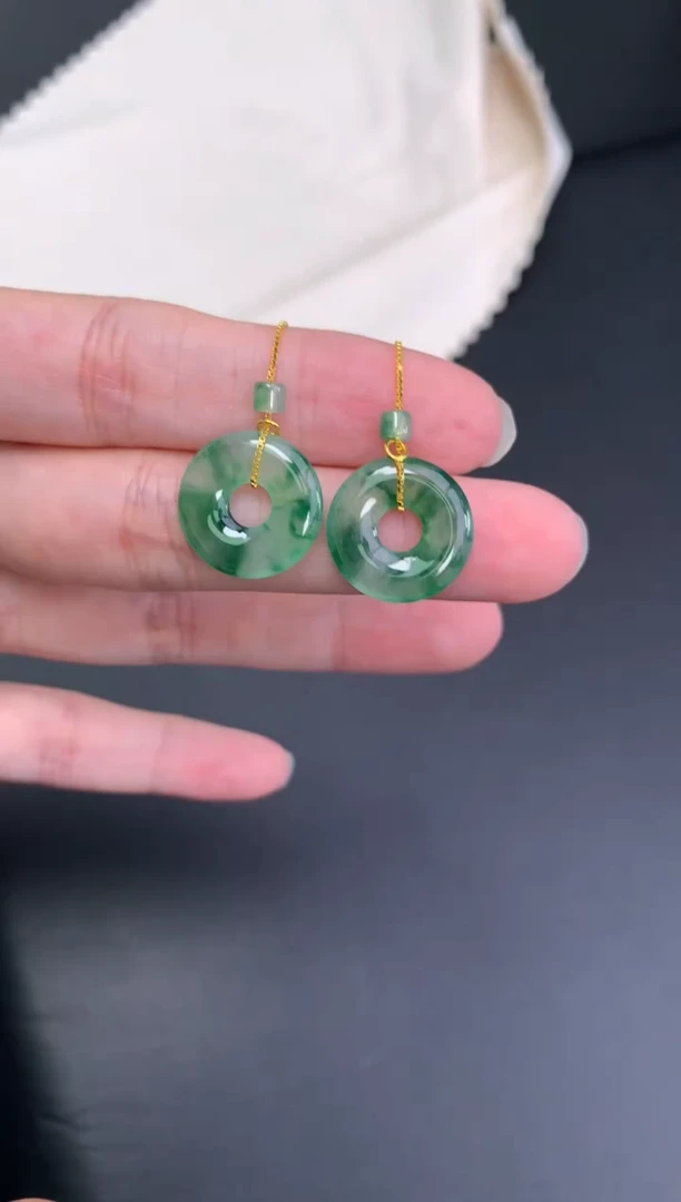 18K金镶嵌定制翡翠模式推广期48小时鉴赏期