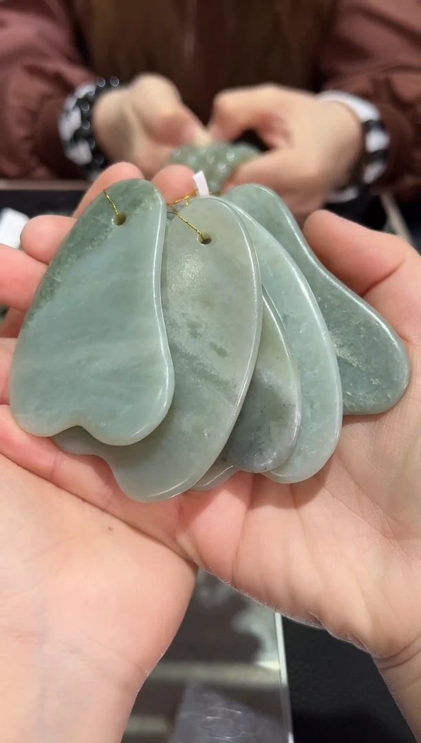 【闪购商品】和田玉刮痧板未镶嵌且末料刮痧板多样性发其一