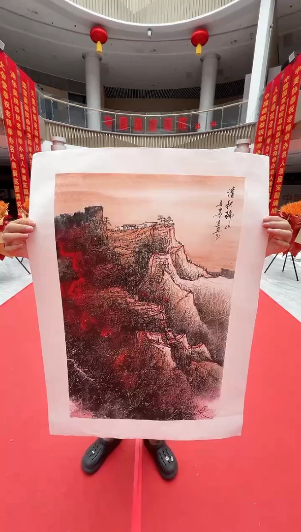 国画周建真老师作品