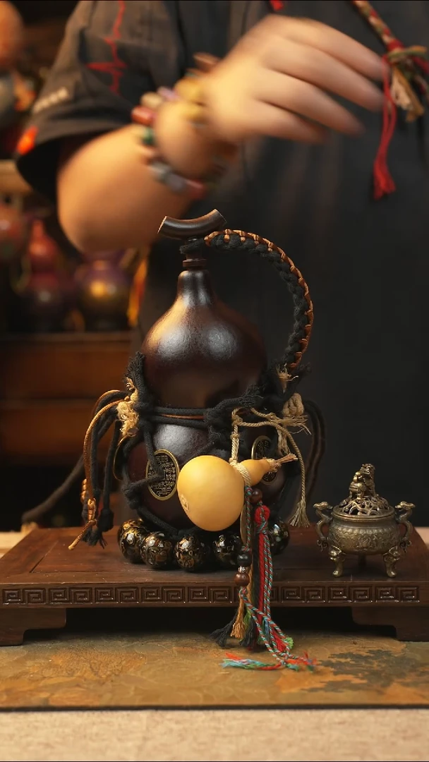 692大漆一物一拍记葫堂出品【不带手串】