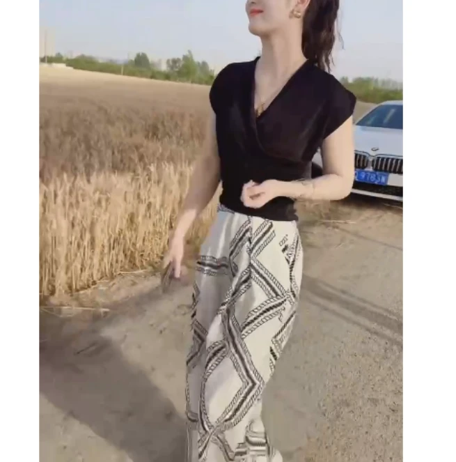 2025夏季时尚潮流百搭爆款女装tiozx226