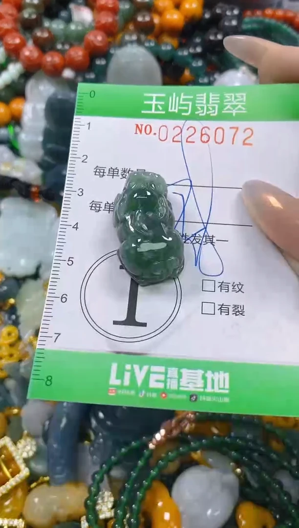 颈饰未镶嵌翡翠闪购0226072