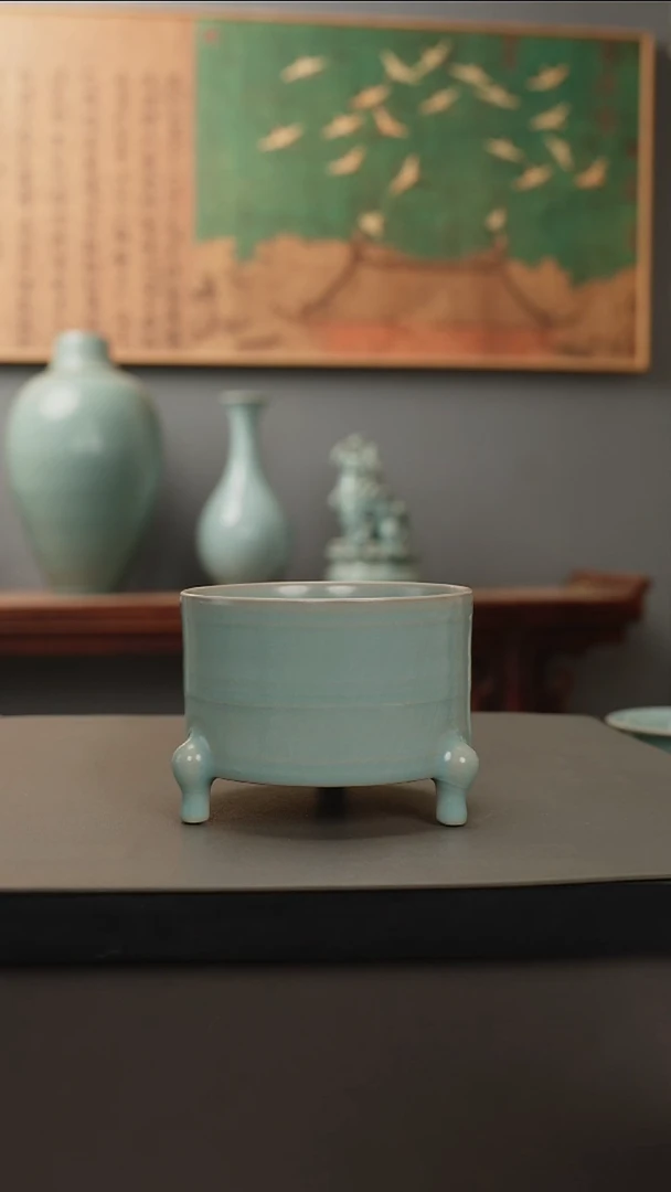 原产地原矿    三足炉