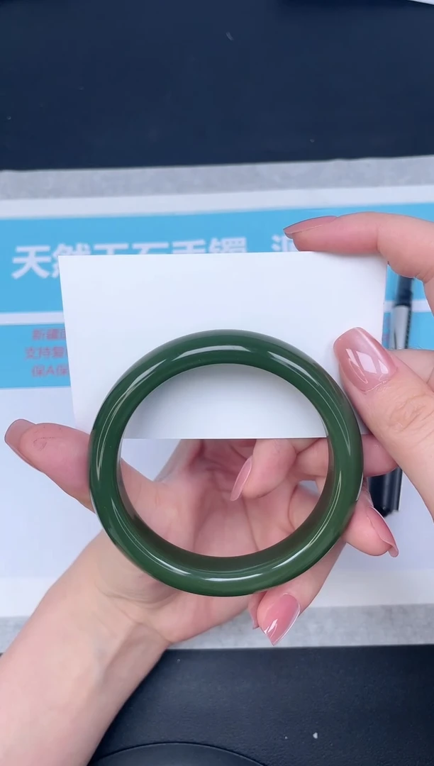 未镶嵌手镯石英质玉w34-5960