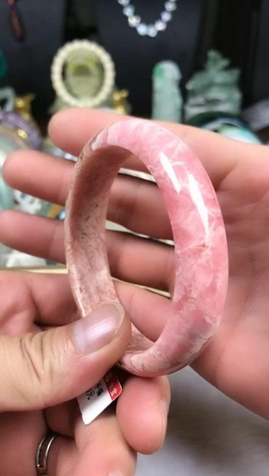 合金菱锰矿（红纹石）手镯手镯60