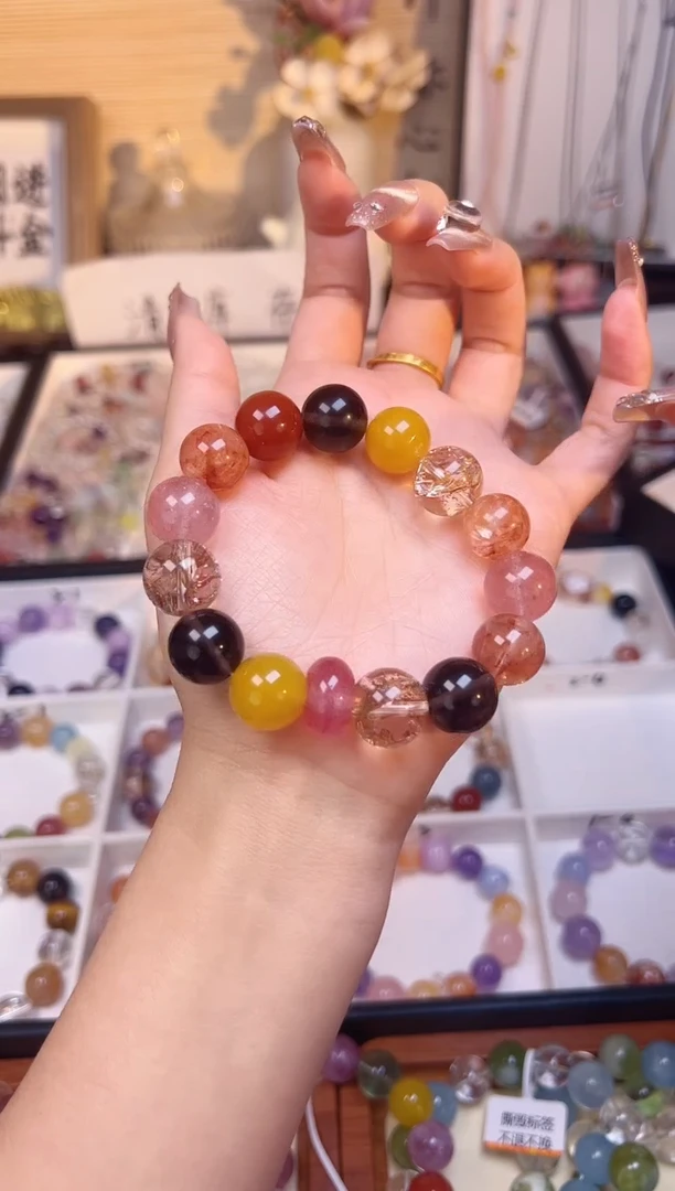 未镶嵌手链水晶秋冬大满贯