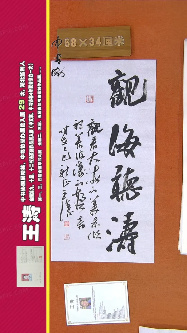 【闪购商品】书法59王涛书法作品