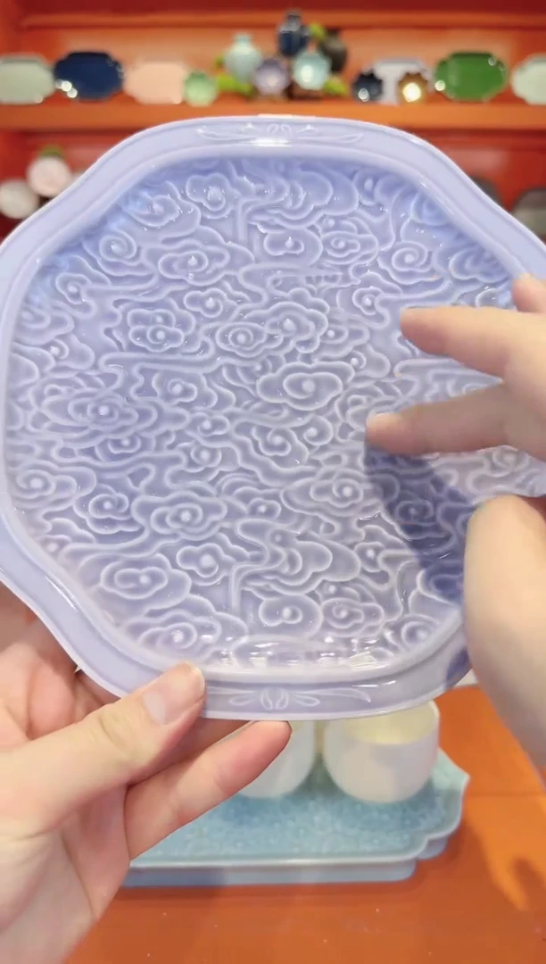 【闪购商品】瓷片至御陶瓷 中高端果盘