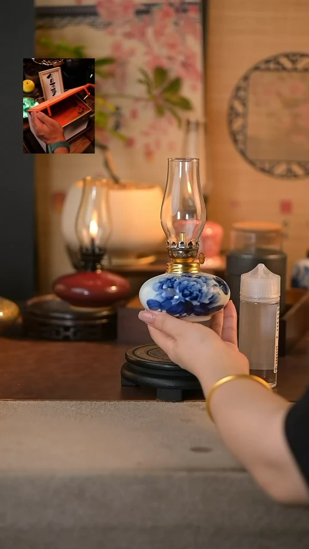 景德镇陶瓷香薰灯摆件
