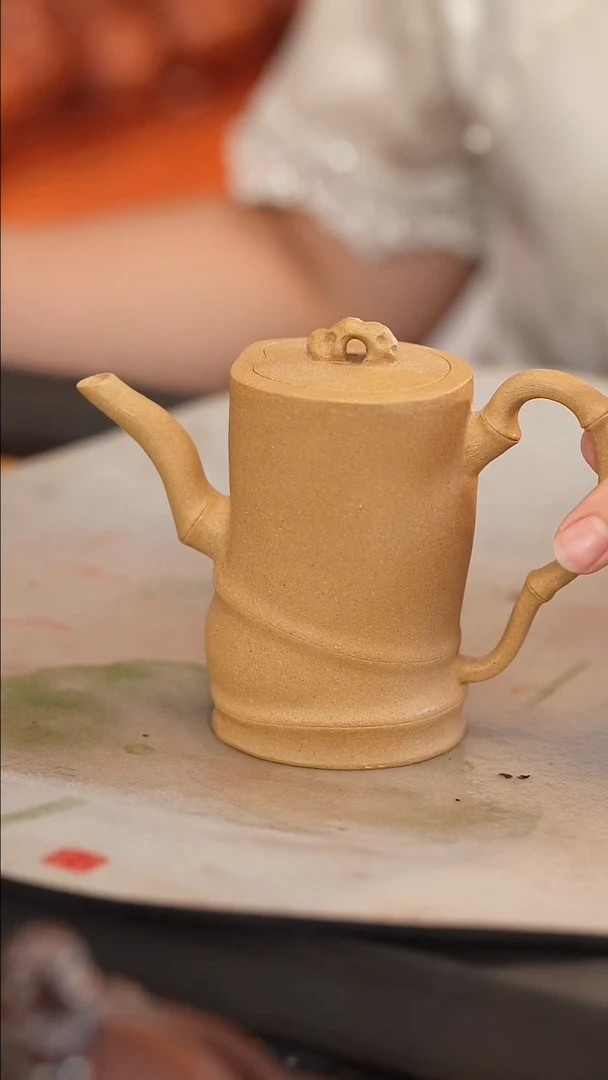 茶壶紫砂原矿手工制作