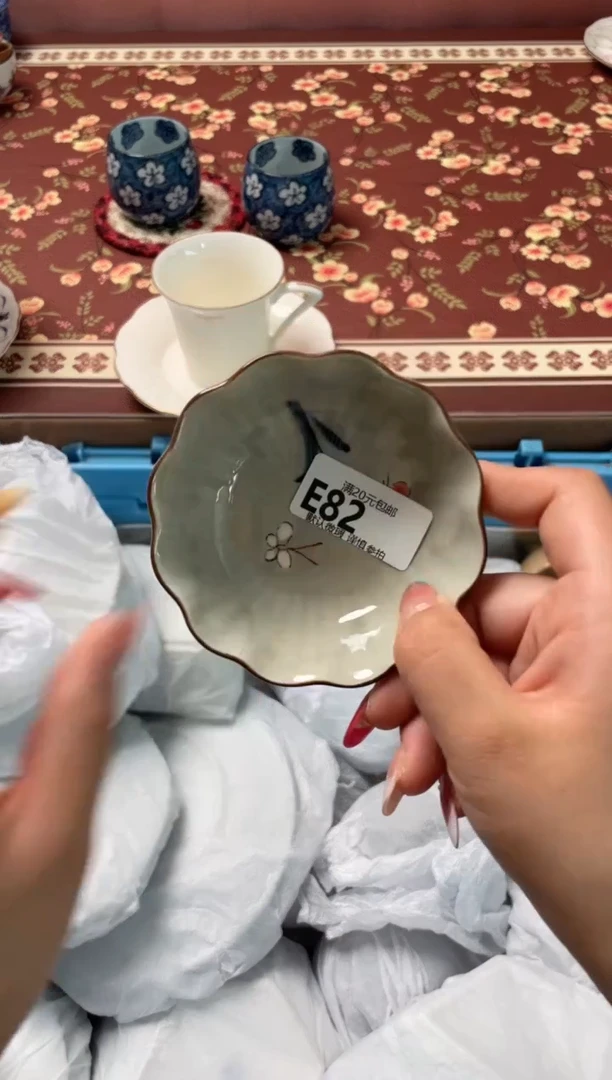 瓷片小*宝瓷器瓷器E82