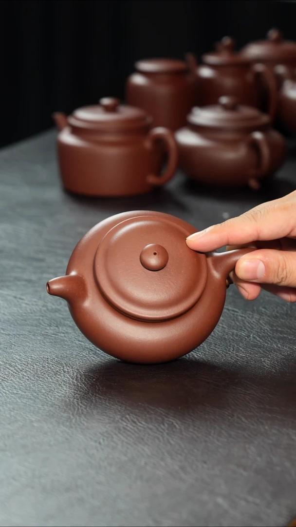 茶壶紫砂仿古半手普工