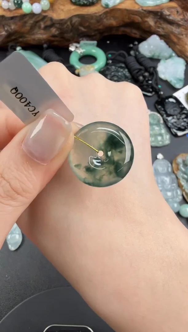 吊坠(不含链)未镶嵌翡翠翡翠饰品-191