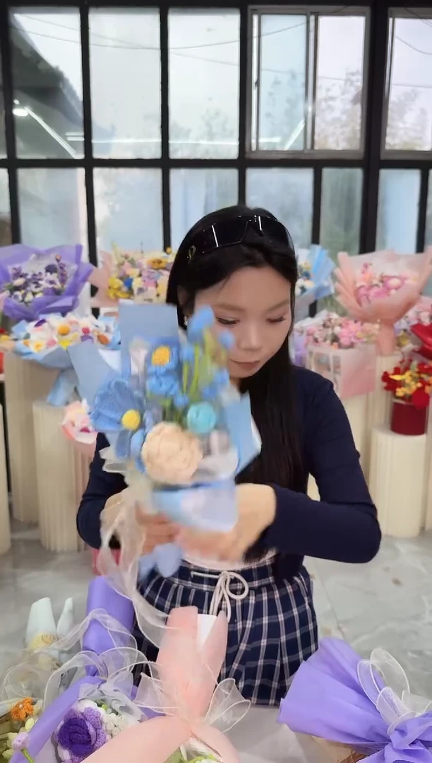 非遗手工定制花束，孤品清仓！！