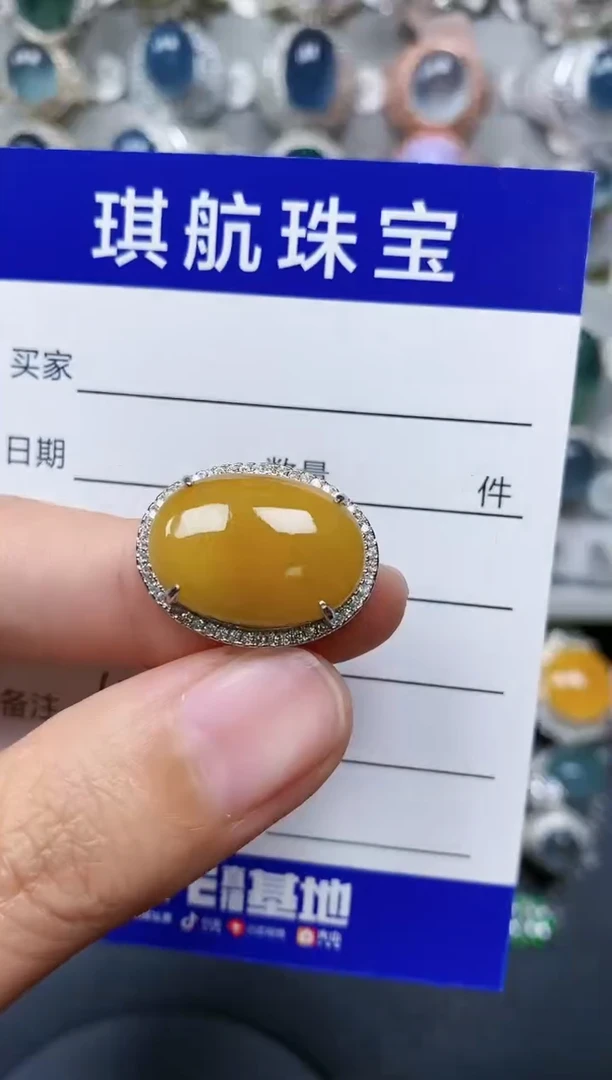 【闪购商品】翡翠戒指银S925镶嵌0158