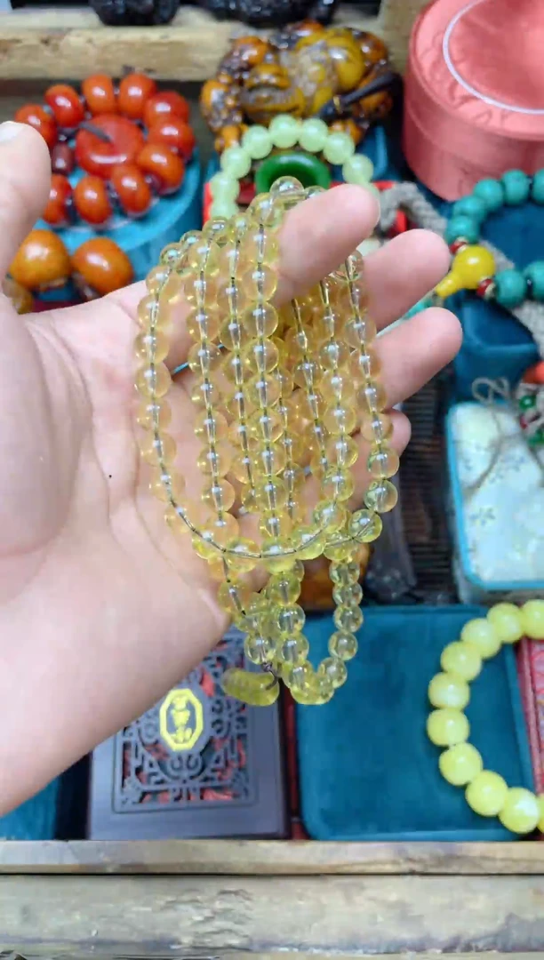 未镶嵌琥珀手链点击链接下单即可