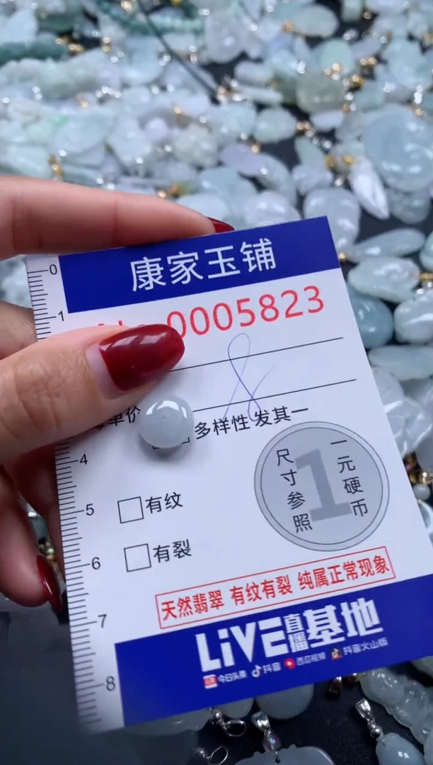 颈饰未镶嵌翡翠5823
