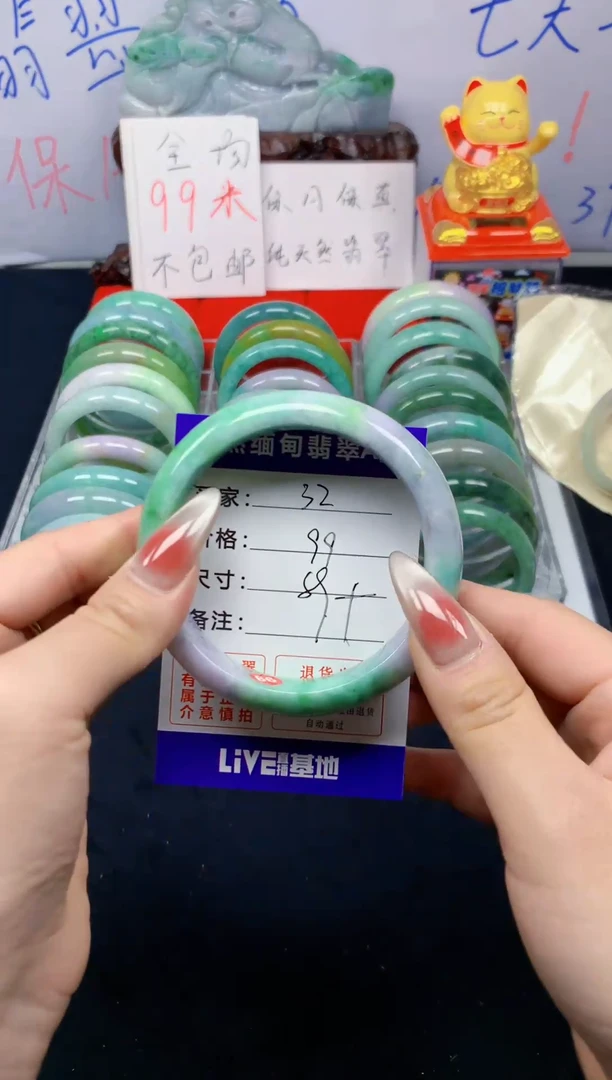 未镶嵌手镯翡翠32