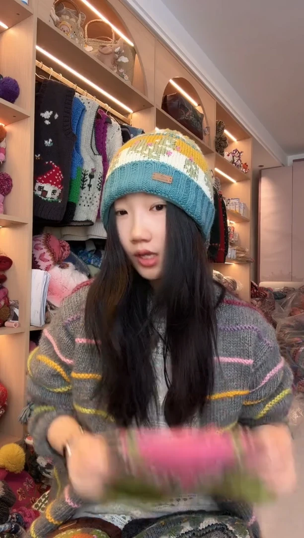 羊毛美利奴仙人掌翻遍深黄蓝色