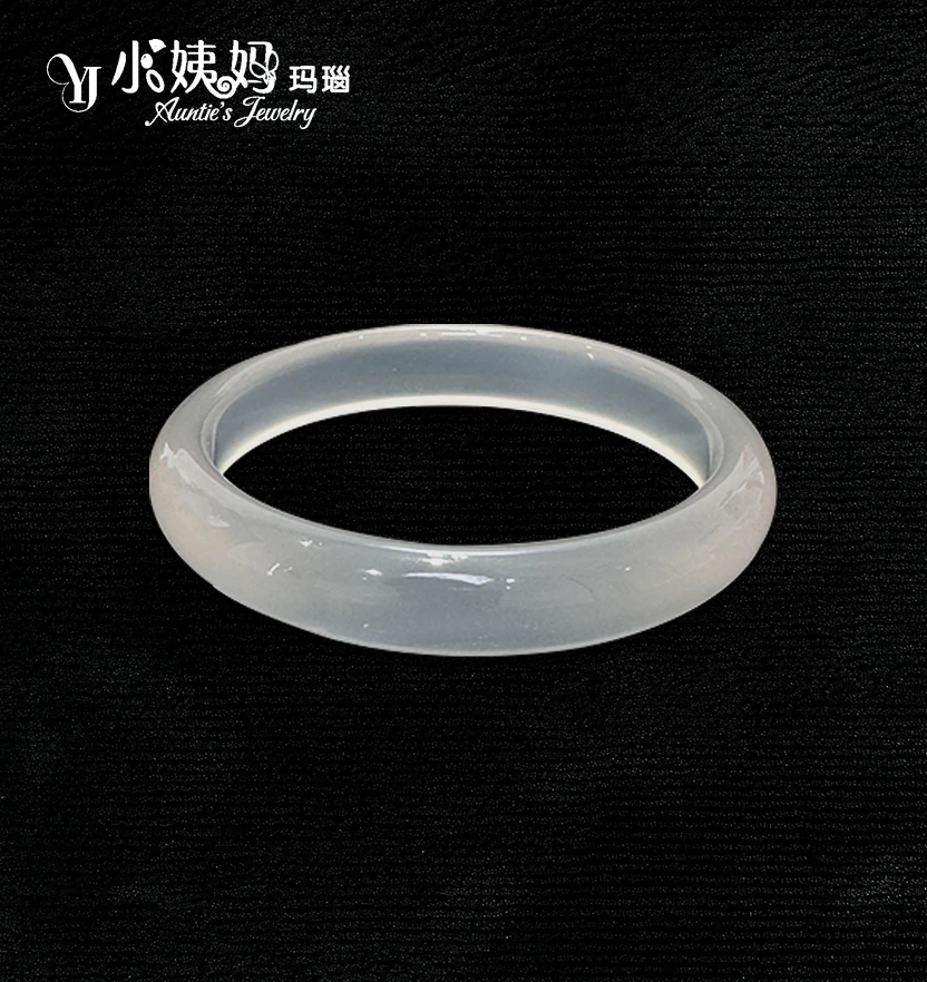 天然香槟白月光玻璃底 玛瑙手镯毕业级（多样性发其一）