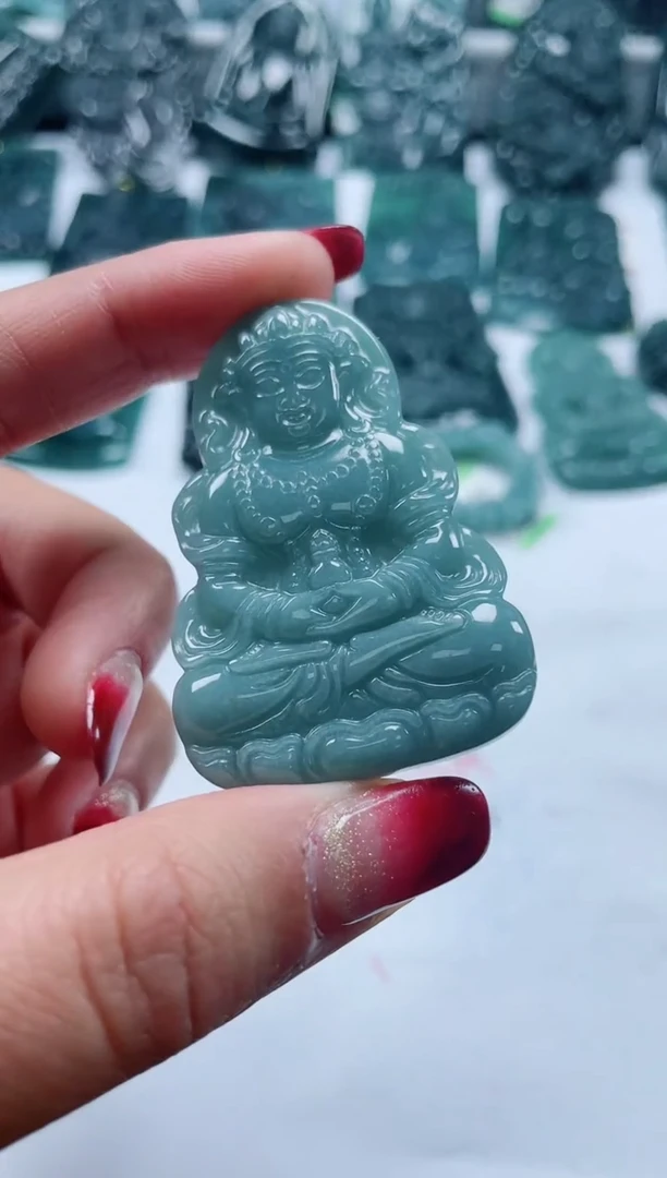 【闪购商品】翡翠颈饰未镶嵌多样性发货一件发货-小度母