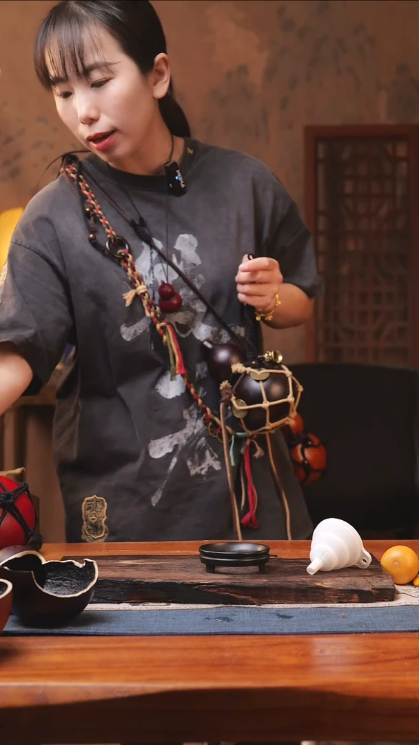 1657号精品大漆葫芦防腐防渗装水茶酒