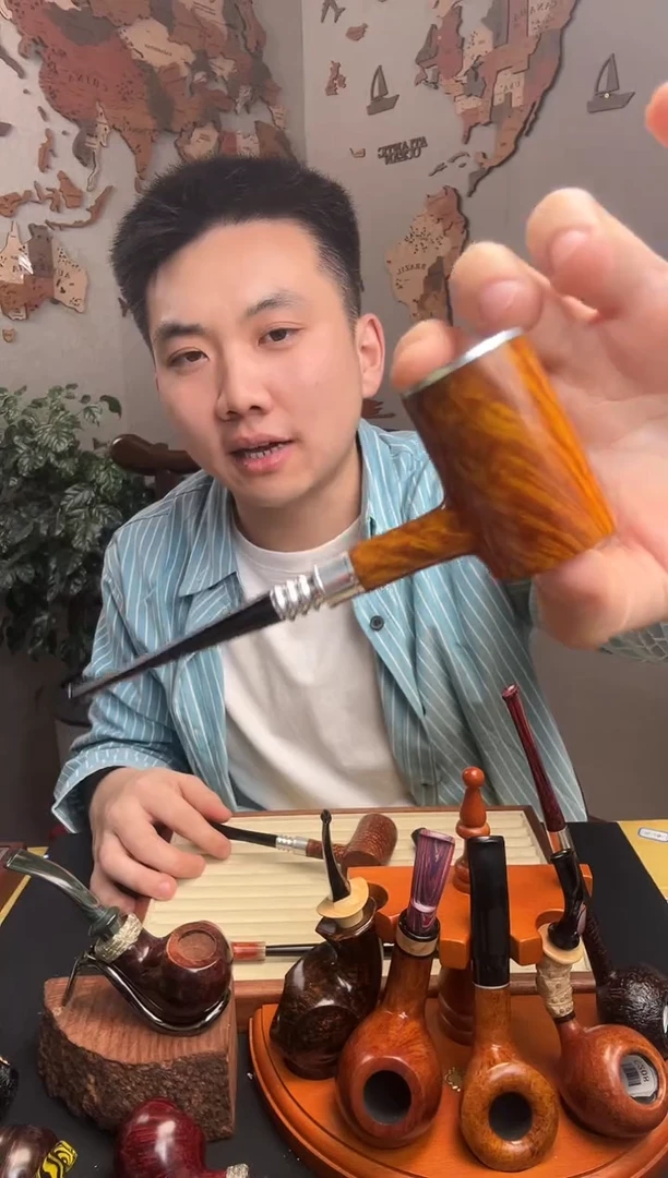 石楠木开****行意大利进口石楠木烟斗