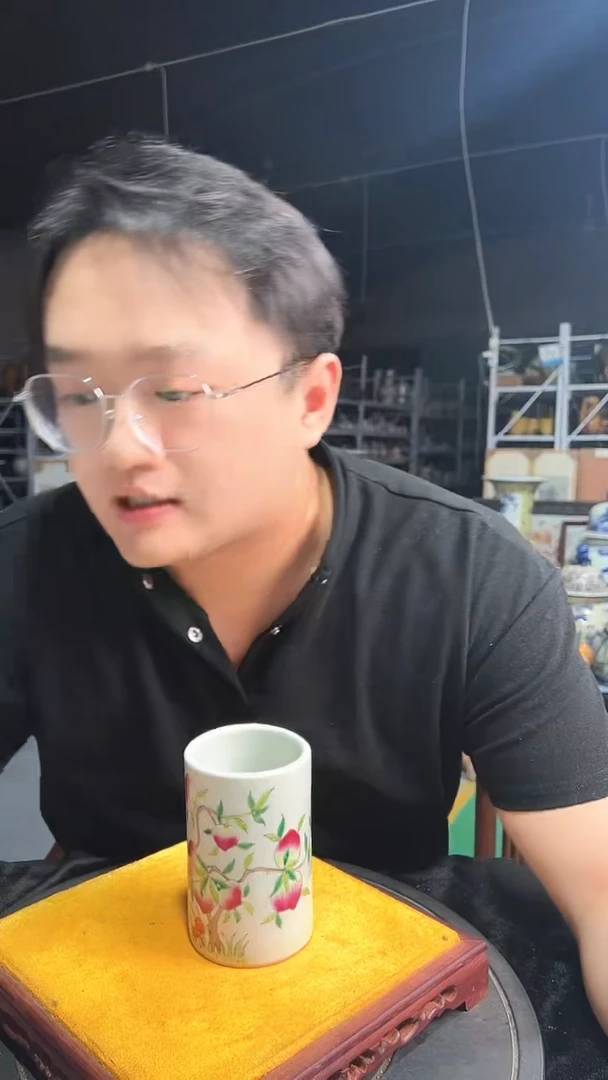 陶瓷摆件花色不一@@0001