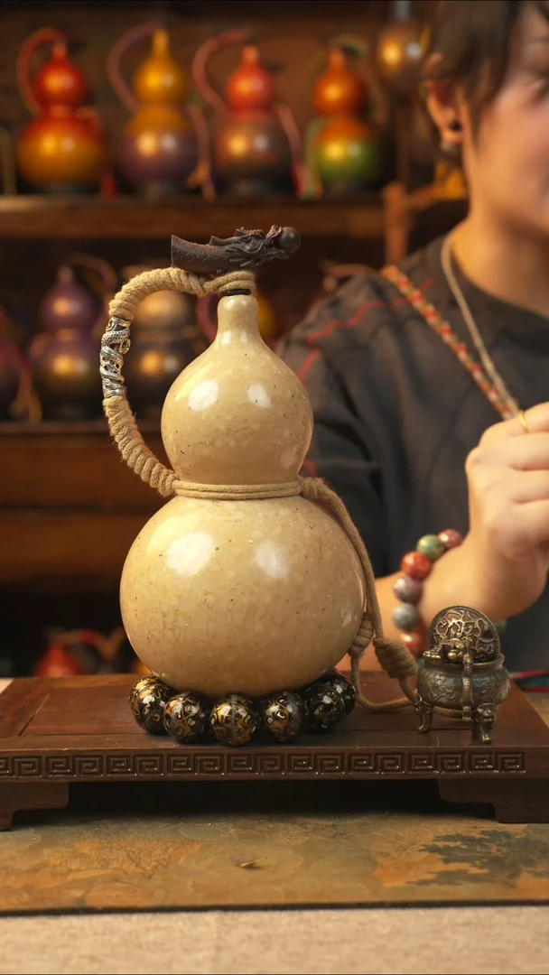 555大漆一物一拍记葫堂出品【不带手串】