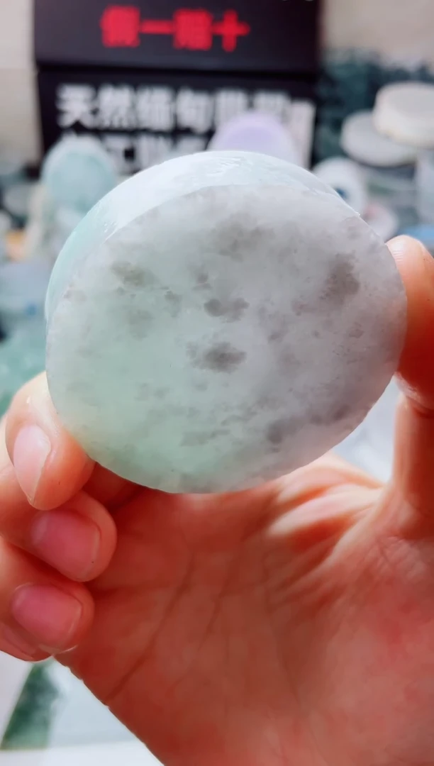 翡翠未镶嵌颈饰华2846