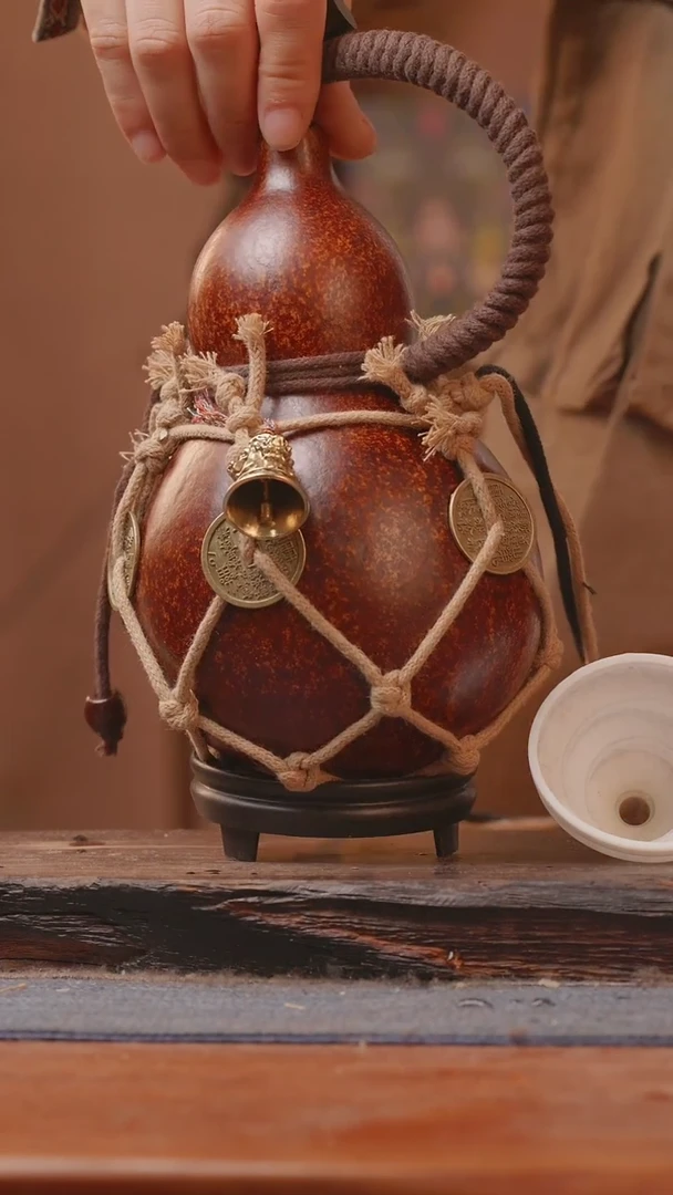 【闪购商品】73号精品大漆葫芦防腐防渗装水茶酒