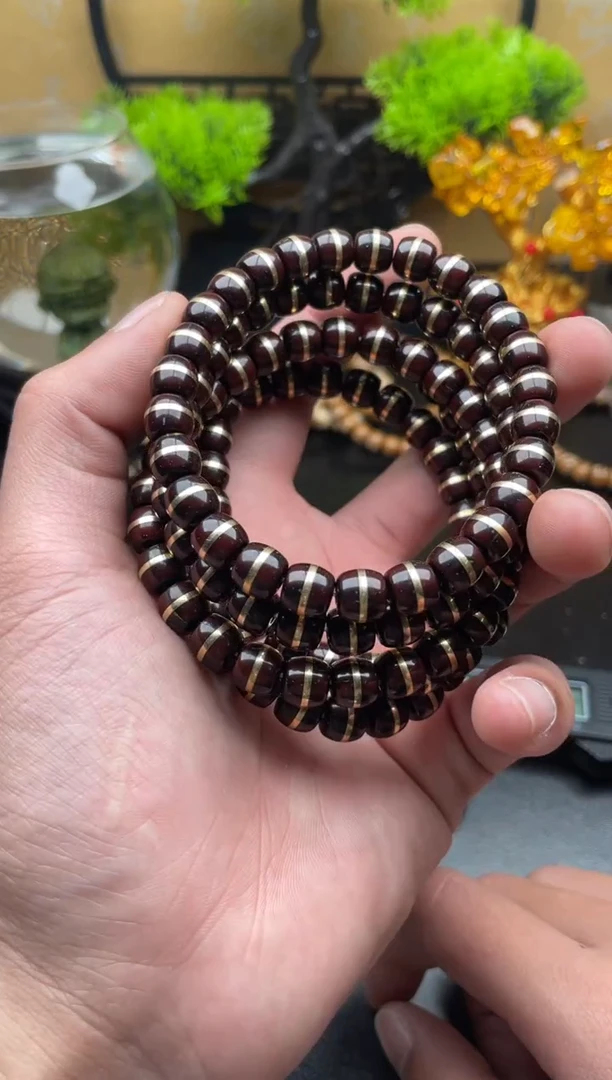 【闪购商品】紫金鼠手串紫金鼠一线天二代34号