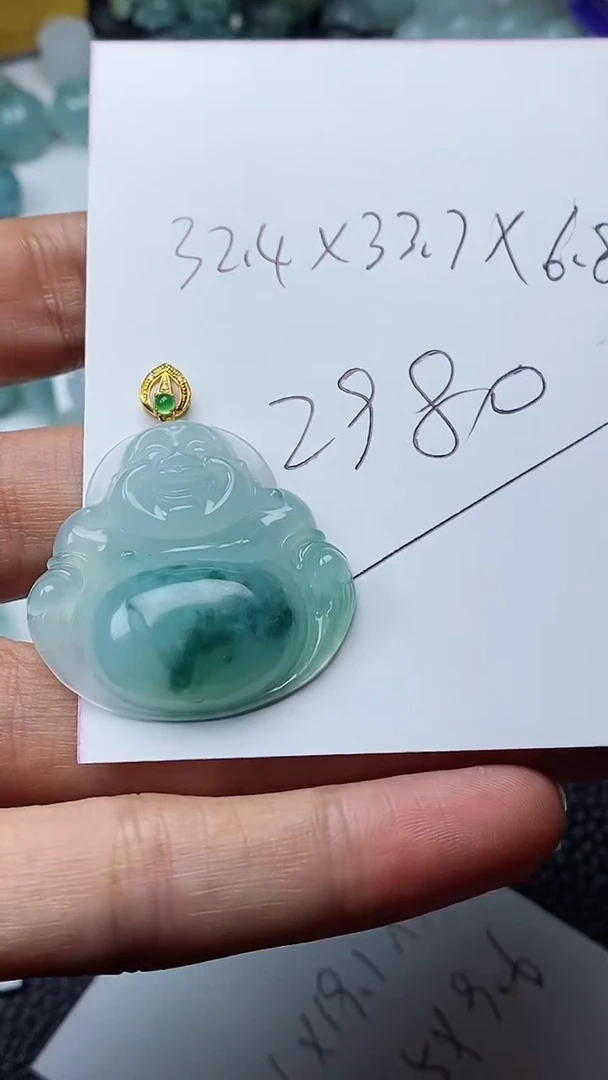 【闪购商品】翡翠颈饰未镶嵌佛公