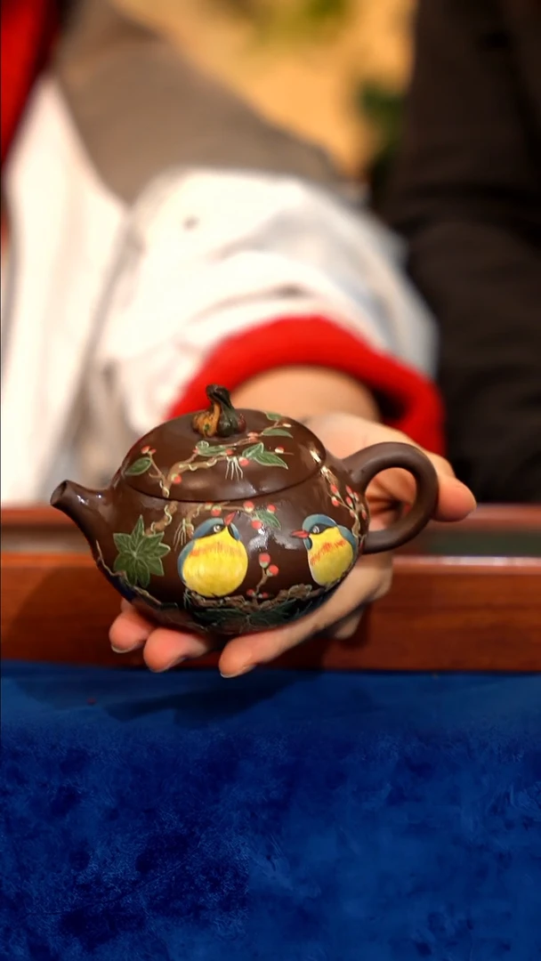 宜兴紫砂 紫砂茶壶 XS 送个杯子