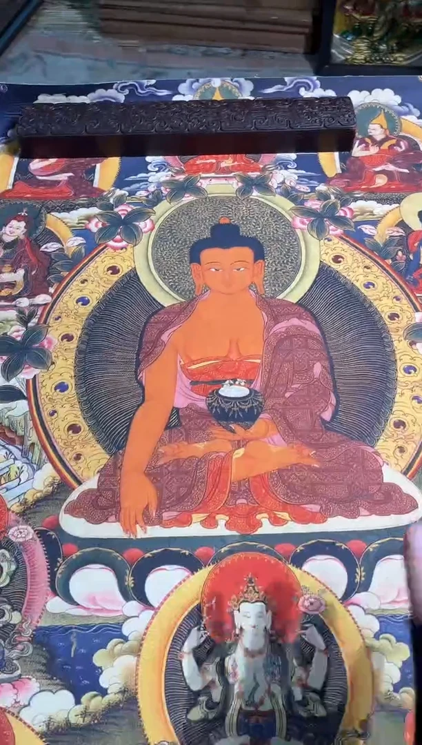 卷轴画天天的唐卡tk160