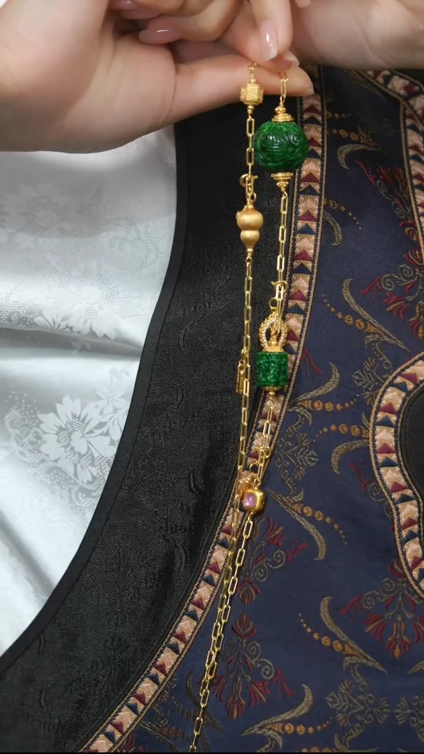 颈饰未镶嵌翡翠@ZMG14120926@