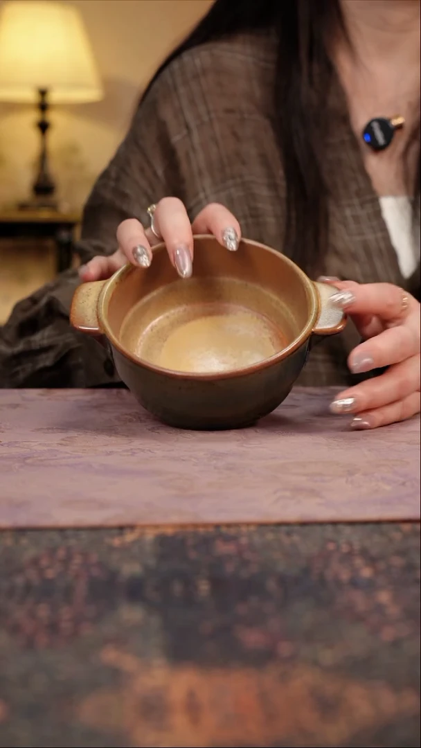 杯景德镇陶瓷杯碗柴烧多人