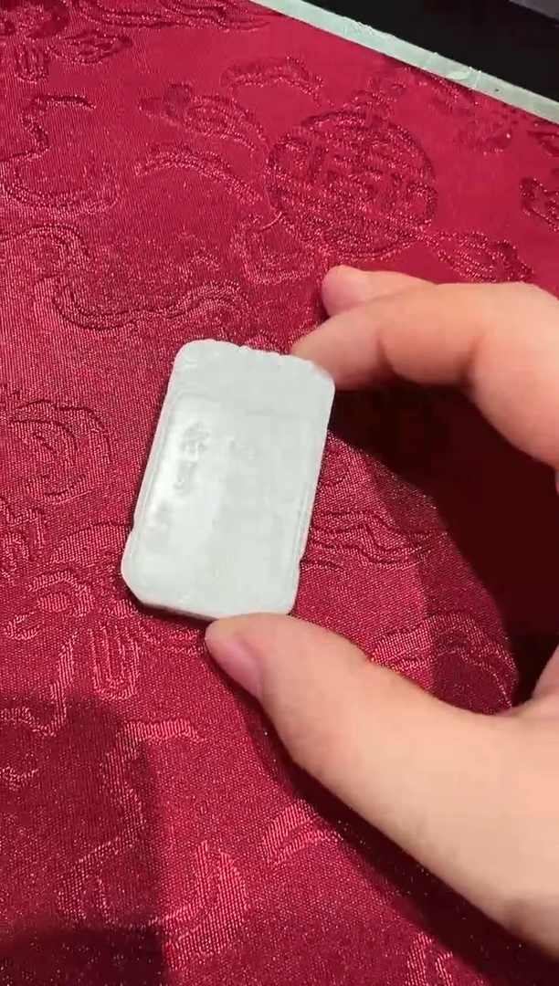 【闪购商品】和田玉挂件未镶嵌16文玩落款子冈羊脂