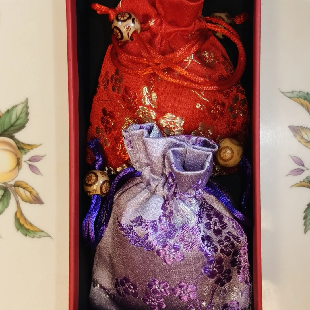 古方香囊2枚礼盒装十味中药配制抗感防毒治防兼备草本芳香