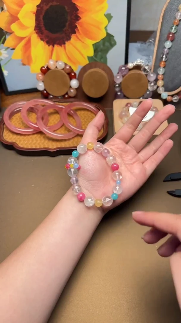 未镶嵌手串水晶1