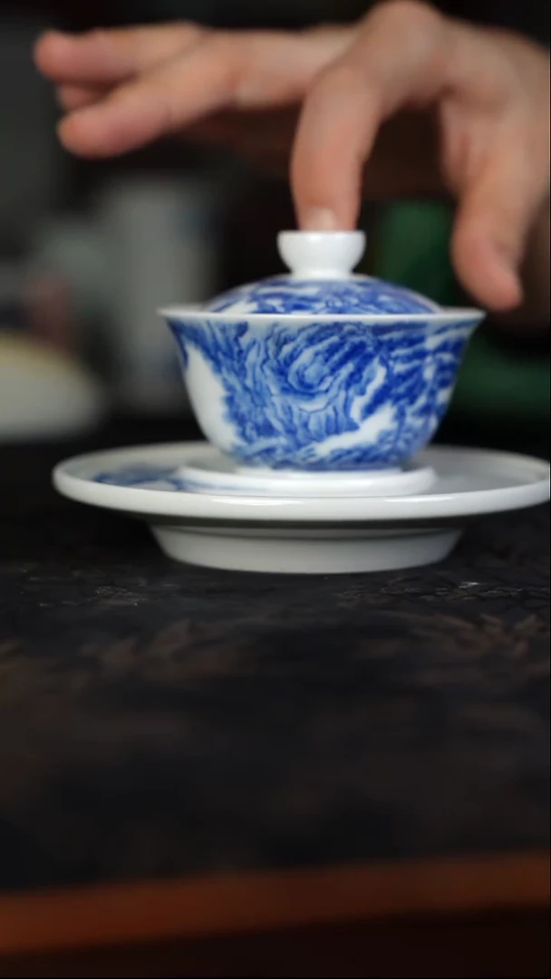 摆件瓷景德镇精品陶瓷茶器 微瑕