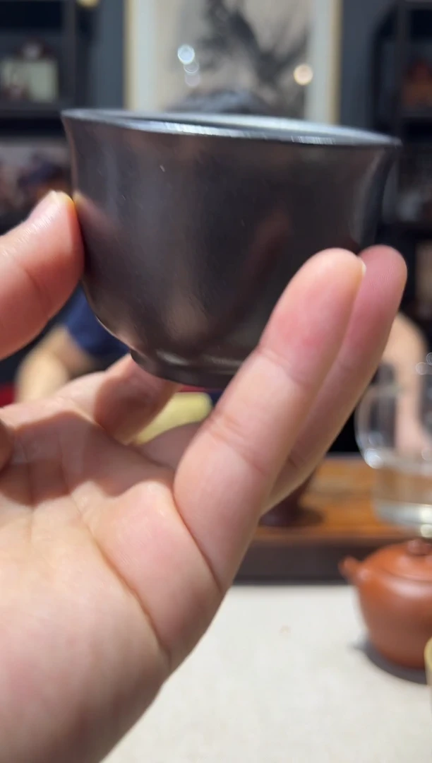 茶壶紫砂石黄杯 大铃铛杯