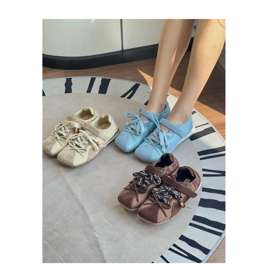 【ANNIAN】超甜方头玛丽珍芭蕾舞鞋