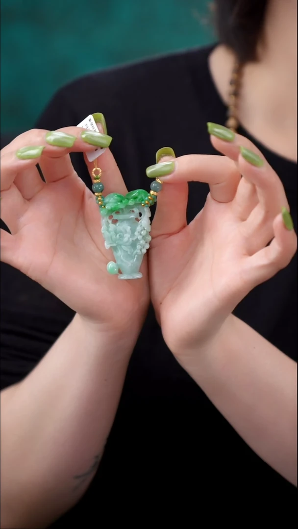 颈饰未镶嵌翡翠翡翠吊坠