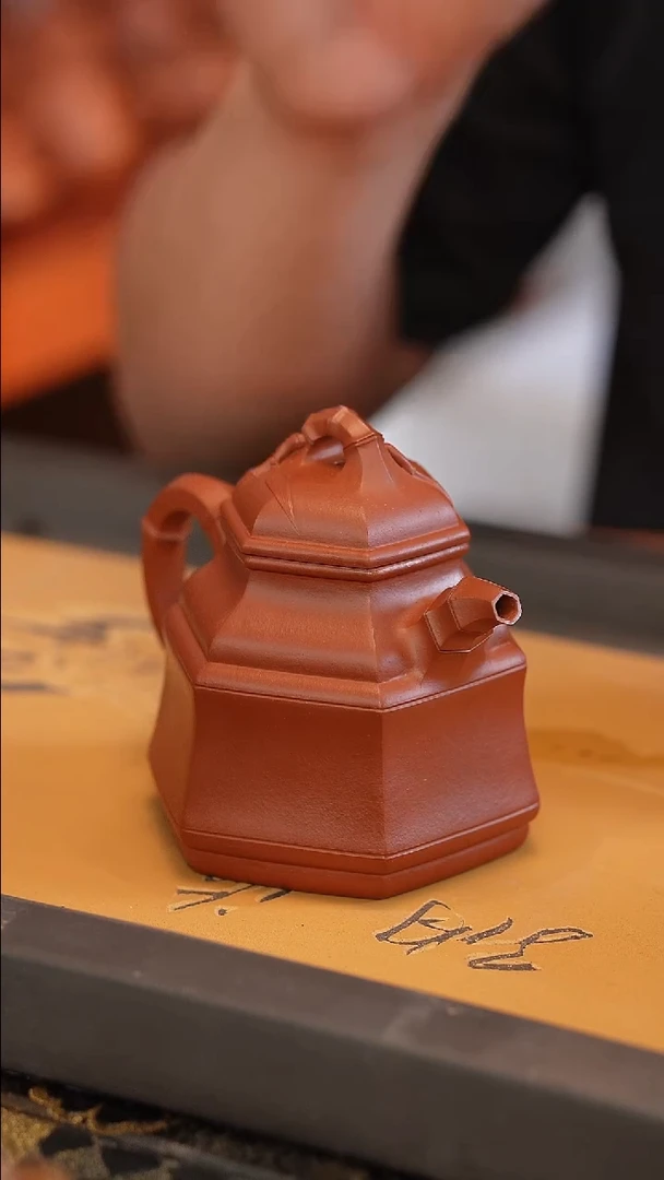茶壶紫砂原矿手工制作330cc