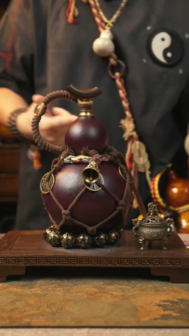 154大漆一物一拍记葫堂出品【不带手串】