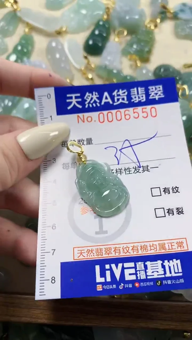 颈饰未镶嵌翡翠天然A货翡翠