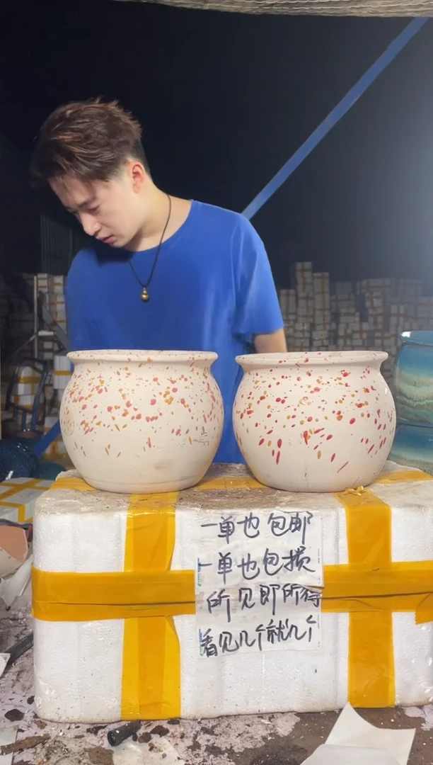 紫砂花盆紫砂花盆宜兴紫砂粗陶花盆18*16