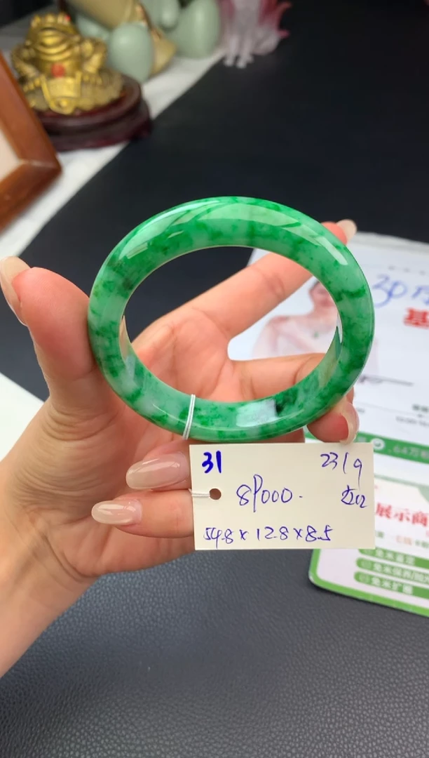 未镶嵌手镯翡翠手镯