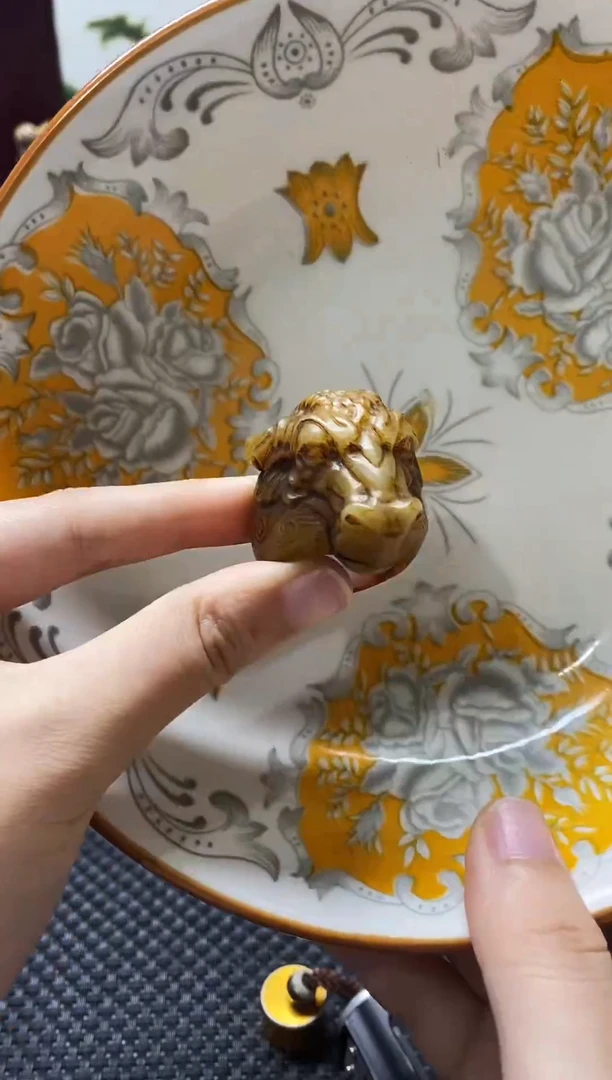 瓷片瓷片 瓷器 摆件 1个